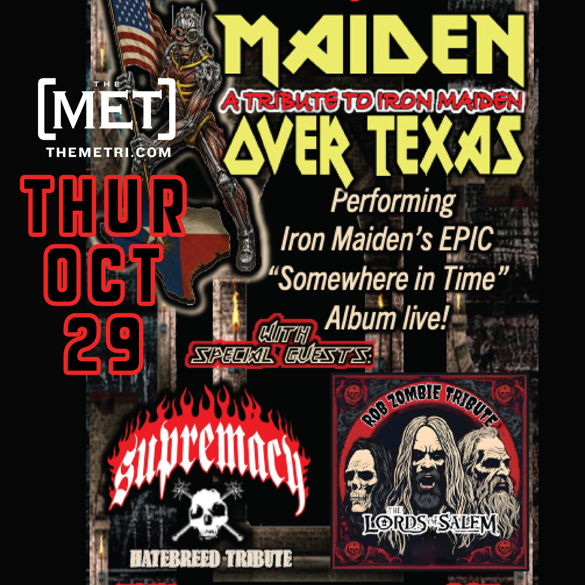 MAIDEN OVER TEXAS – Tribute to Iron Maiden