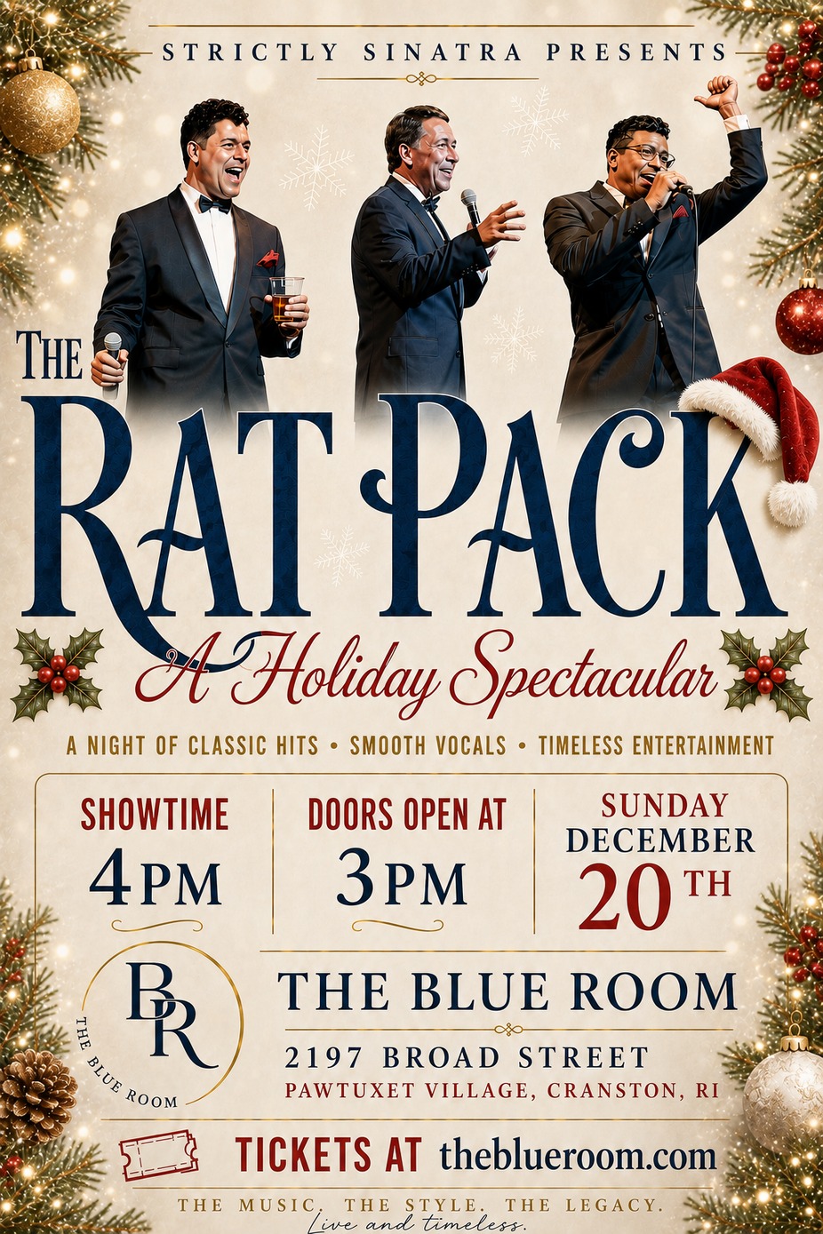 The Rat Pack A Holiday Spectacular - Premium Seating