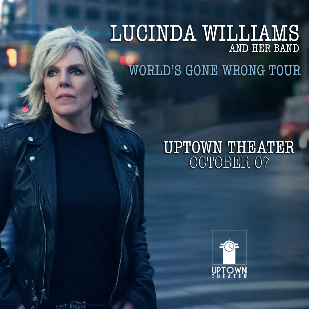 An evening with Lucinda Williams and her band