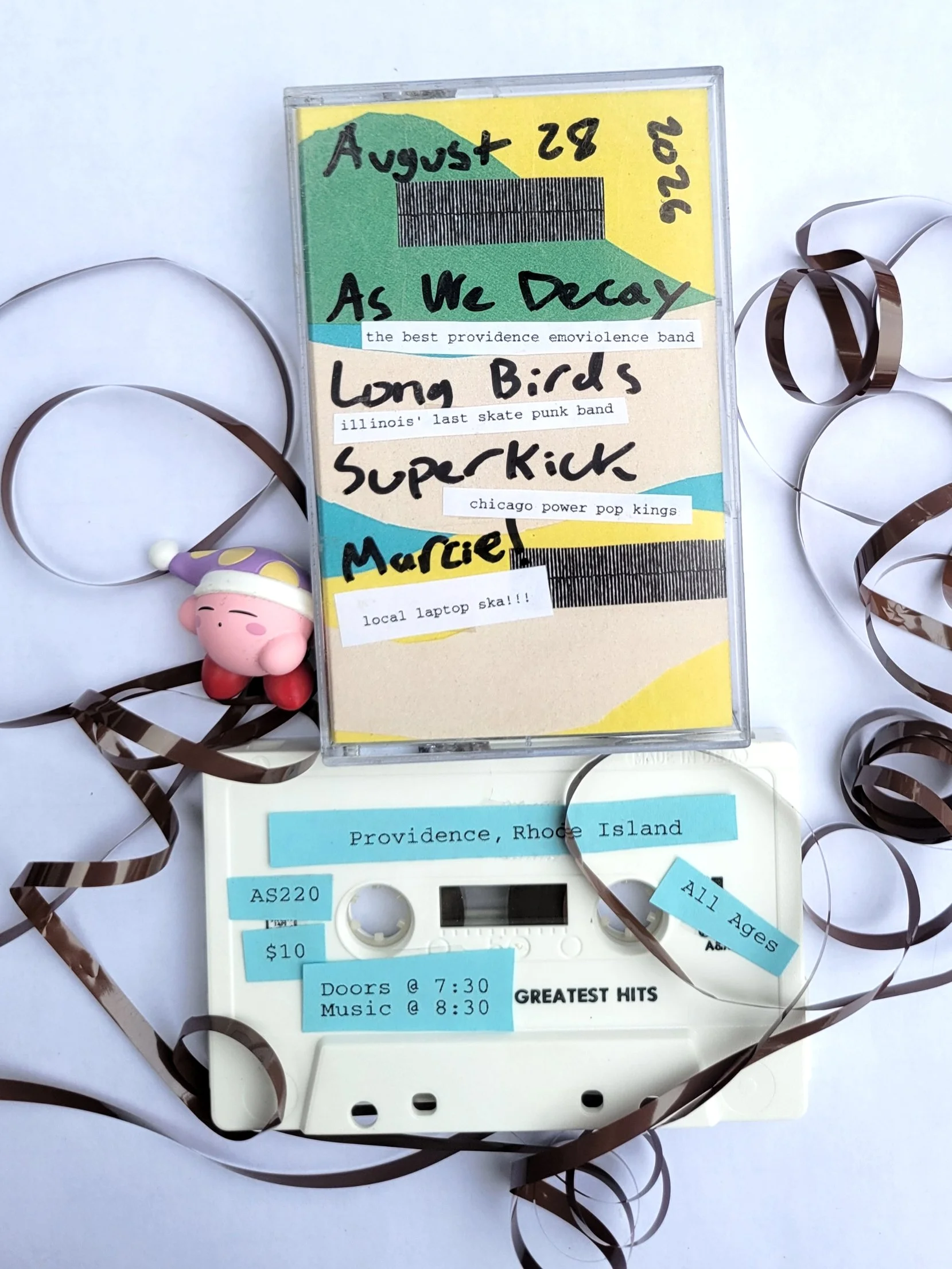 As We Decay + Long Birds + Superkick + Marcie!