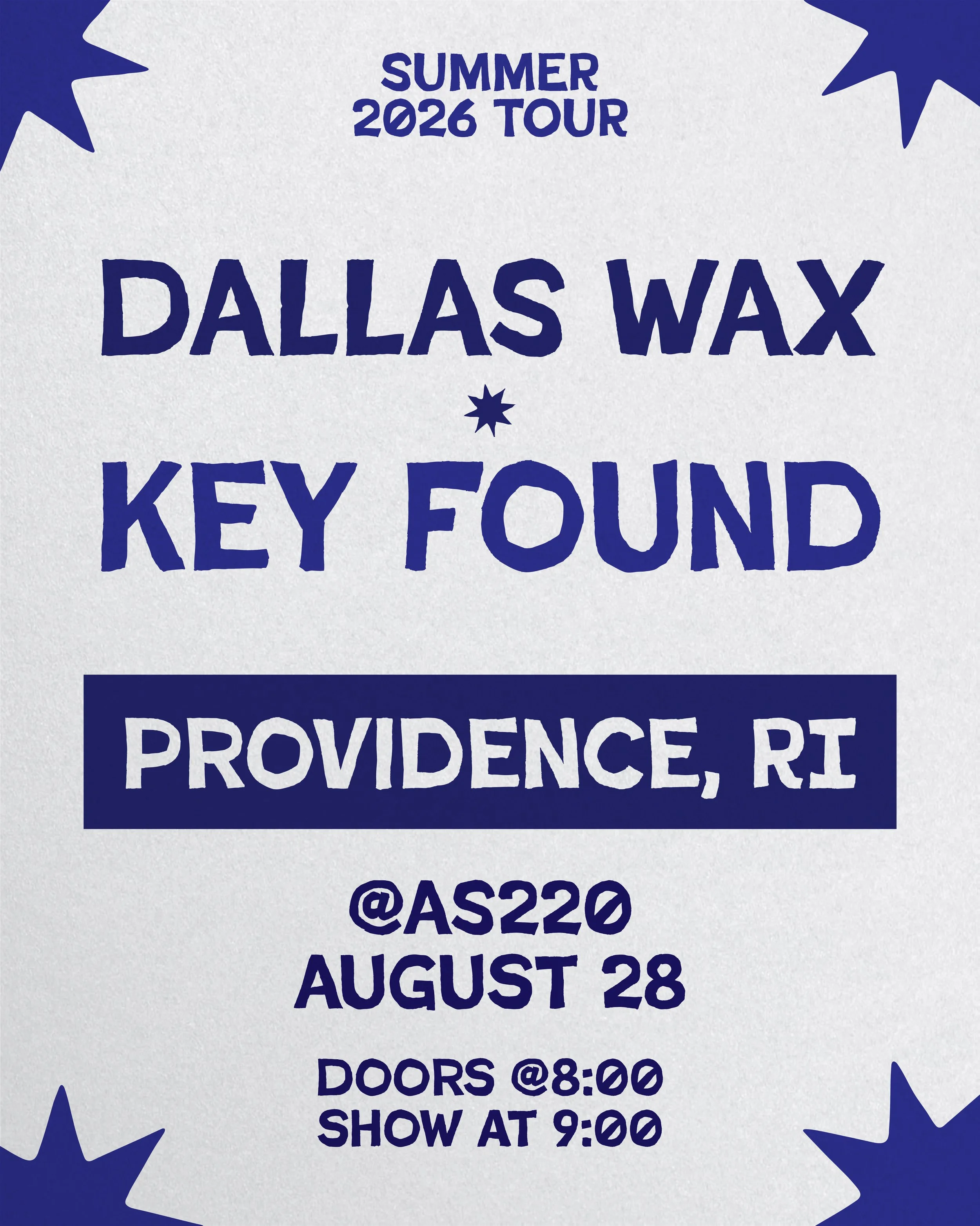 Key Found + Dallas Wax + The Apothecary
