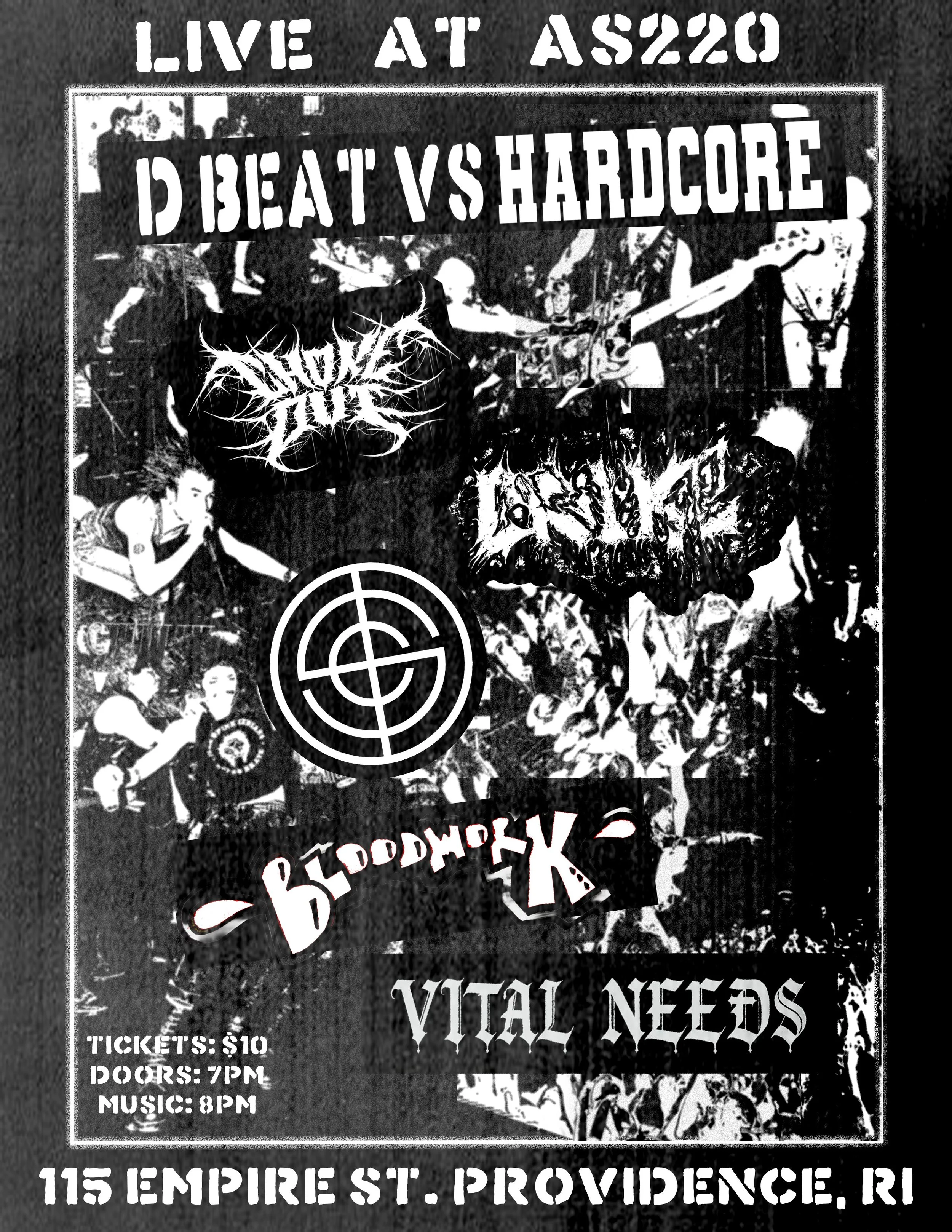 Crike + Vital Needs + Blood Work + Sic + Choke Out