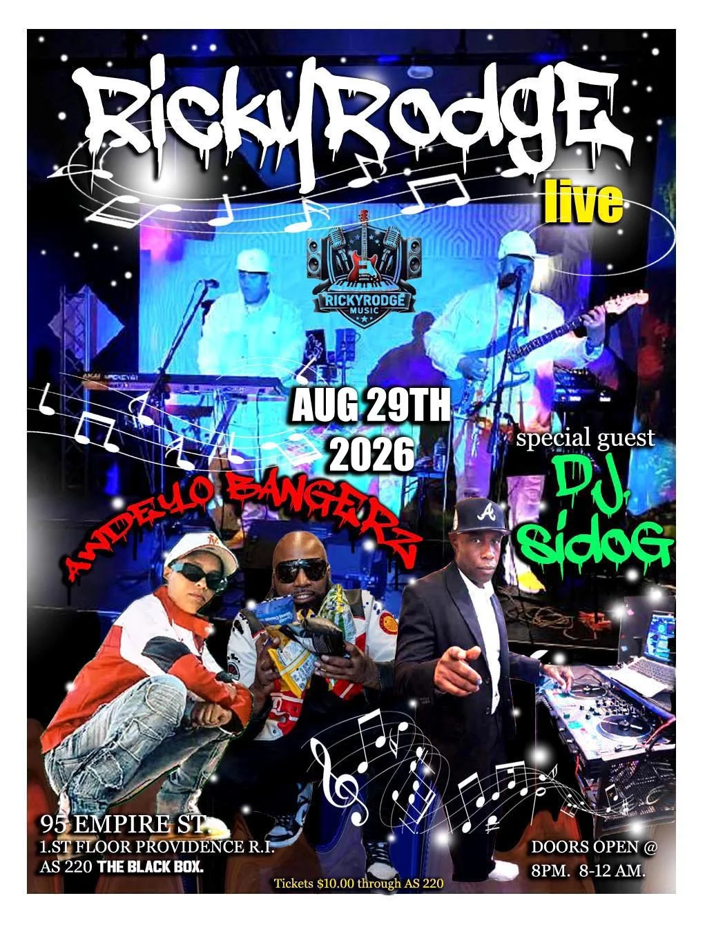 RickyRodge + Awdeyo Bangerz + DJ Sidog