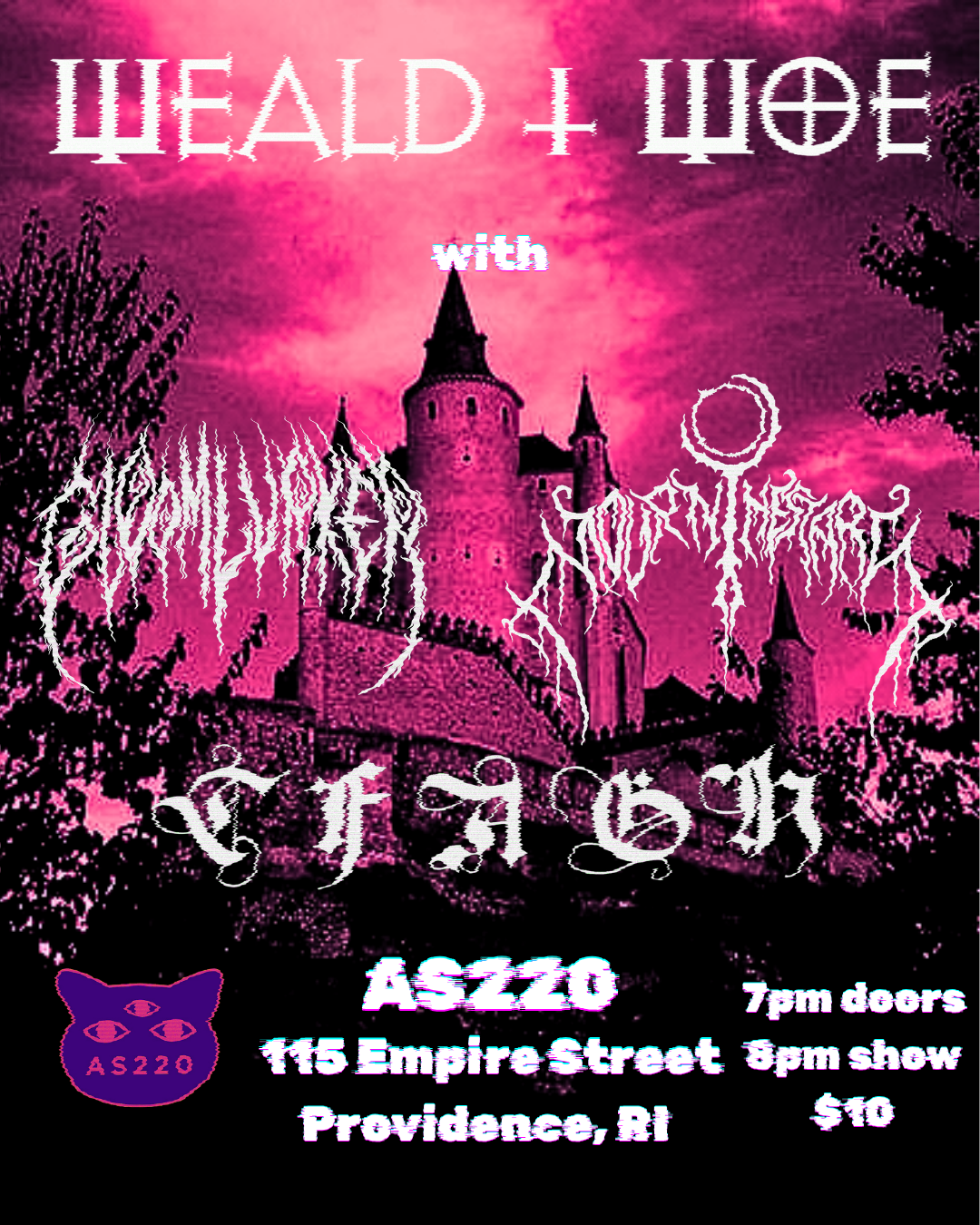 Weald & Woe + Gloomlurker + Mourn the Stars + Tears from a Grieving Heart