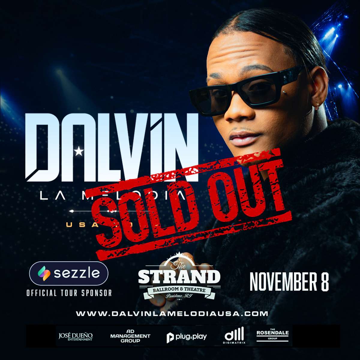 ** SOLD OUT** Dalvin La Melodia: USA Tour