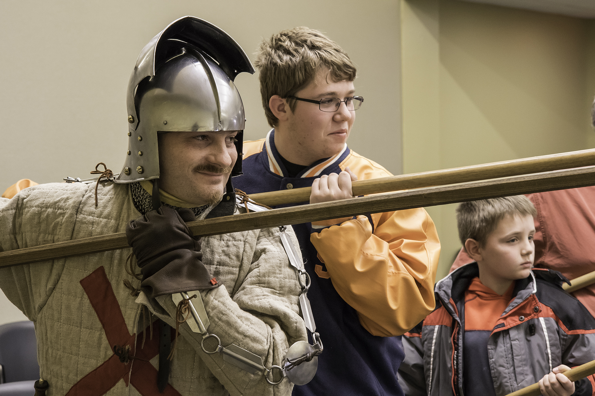 Arms and Armor Demonstration: Medieval Men-at-Arms